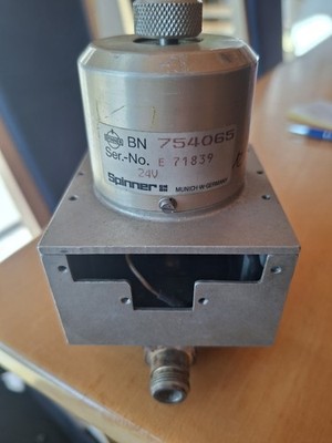 Spinner BN 754065 Vintage Koaxial HF Relais 24V oder 12V