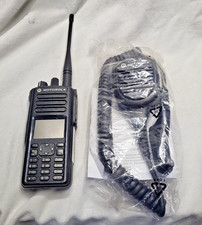 Motorola XPR7580e Portable Two-Way Radio AAH56UCN9RB1AN w/New Microphone