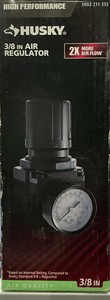 Husky 3/8 in. High Performance Air Regulator NO Gauge NIB