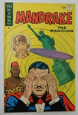 MANDRAKE The Magician #6 - VG/FN King 1967 Vintage Comic