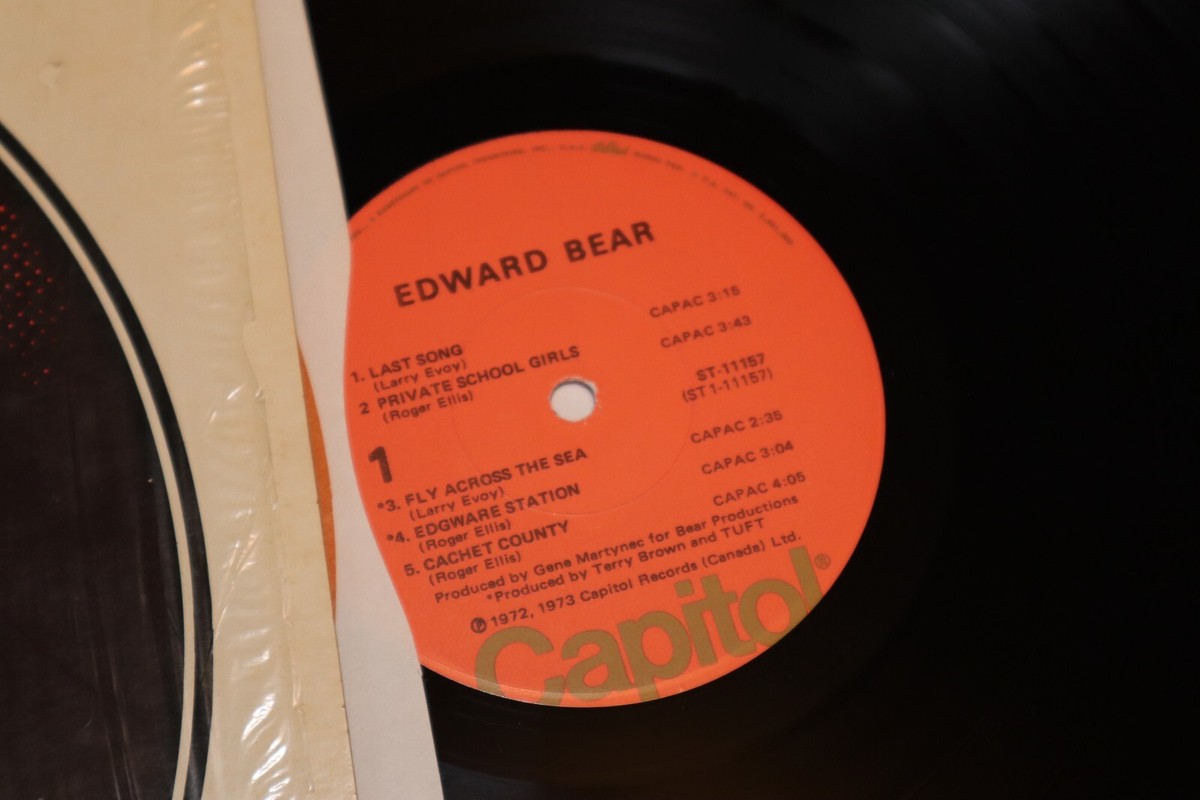Edward Bear Self titled Record lp original vinyl album shrink | eBay
