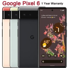 Google Pixel 6 5G 6.4" 128GB 8GB 50MP Unlocked Android Smartphon