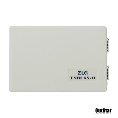 ZLG USBCAN-II USB to CAN Adapter CAN Bus Analyzer Debugger w/ 2CH CAN Interface