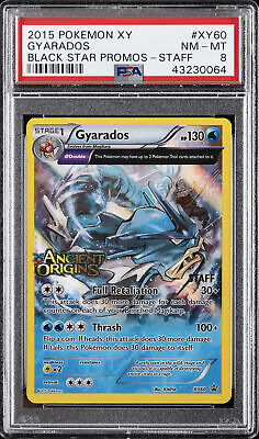 2015 POKEMON XY BLACK STAR PROMOS #XY60 GYARADOS-HOLO PSA 8 2015 POKEMON XY BLACK STAR PROMOS #XY60 GYARADOS-HOLO PSA 8