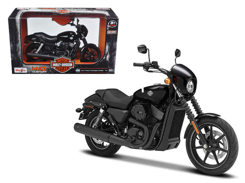 2015 Harley Davidson Street 750 Motorcycle 1:12 Diecast Model - Maisto - 32333*