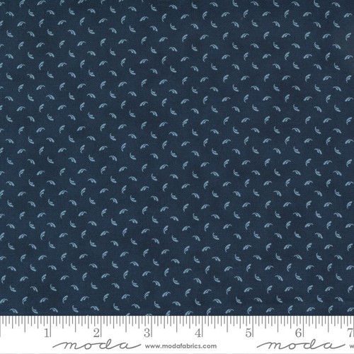 STARLIGHT GATHERINGS HONEY BUN Moda QUILT Fabric BLUE 1.5" x 44" Strips 49160HB - Picture 18 of 22