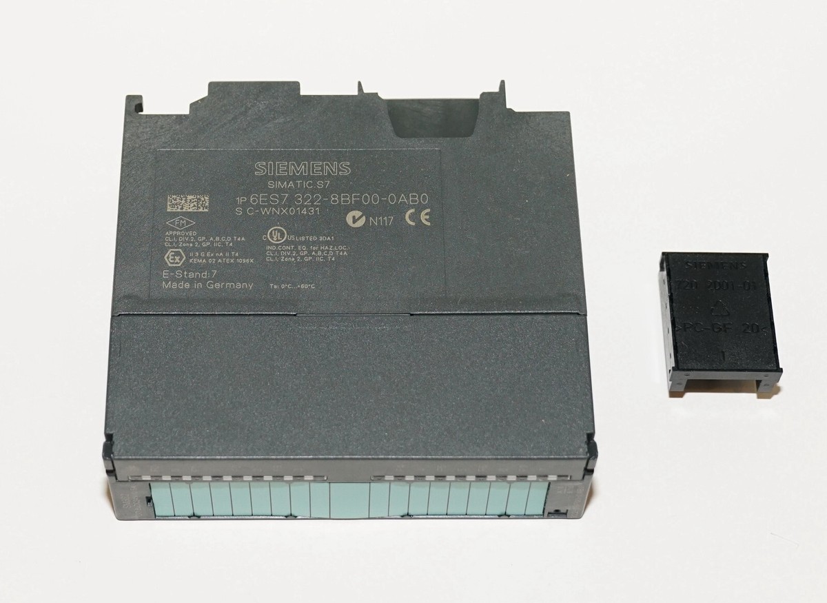 1P Siemens S7-300 digital output SM 322 6ES7322-8BF00-0AB0 6ES7 322