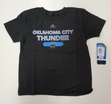  Outerstuff Boys' NBA Reflective Short Sleeve Tee Oklahoma City Thunder Size M 