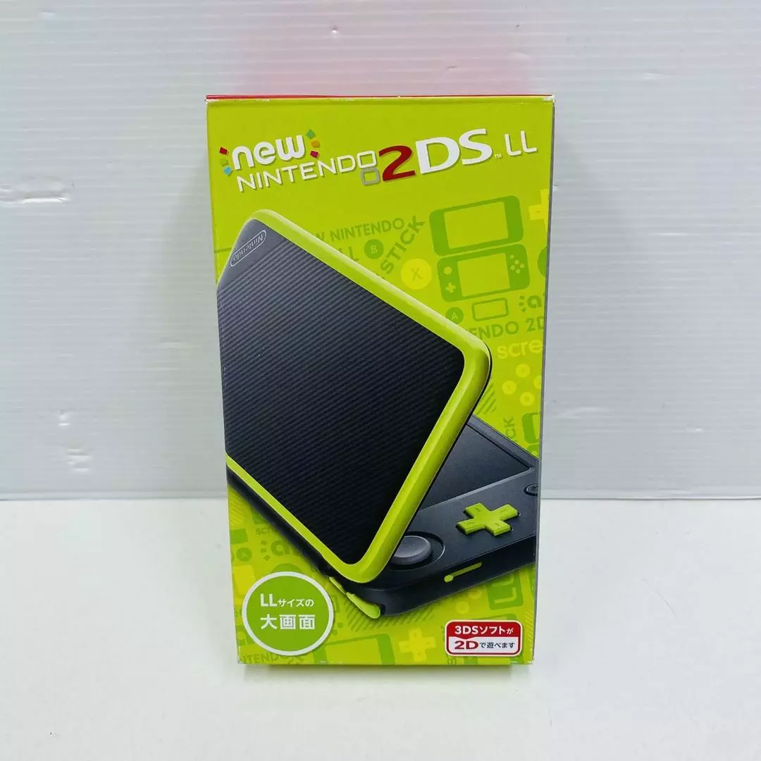 Nintendo 2DS (XL) LL Black × Lime Game Console 2017 Limited | eBay