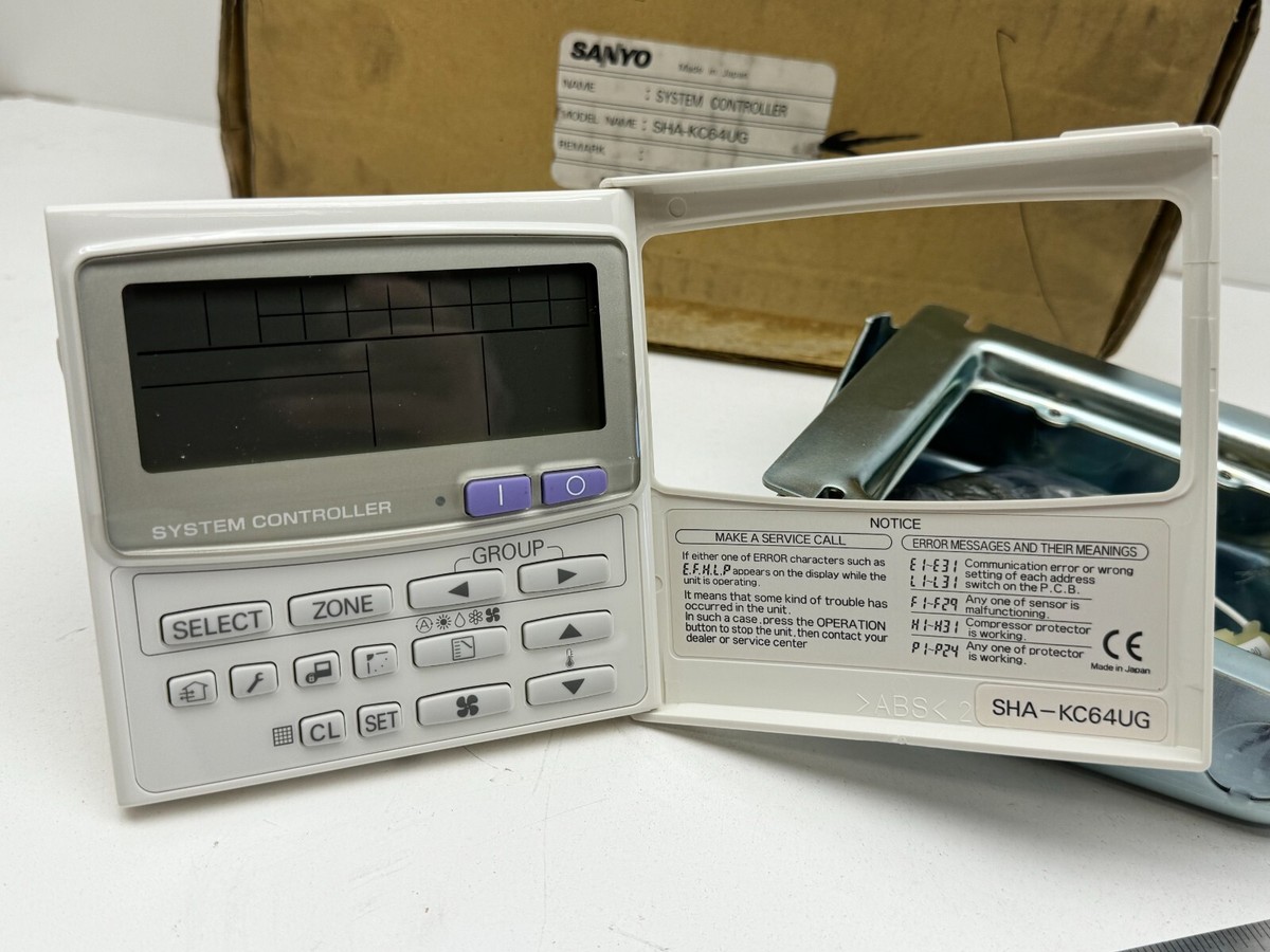 Sanyo SHA-KC64UG Air Conditioner Wireless System Controller | eBay