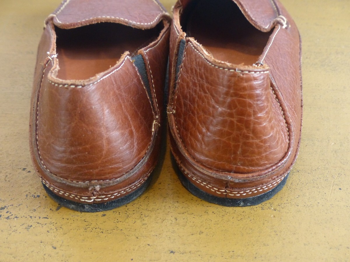 Buffalo Jackson Brown Suede Driving Loafers Mens 9 M Moc Toe Slip On Shoes Men main image 4