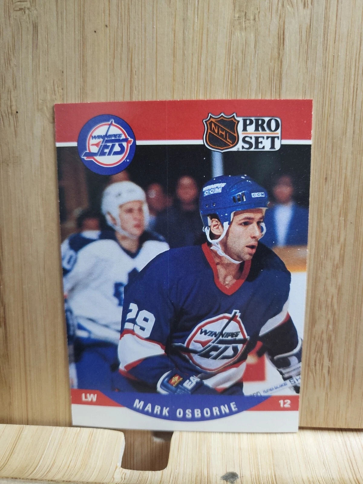 1990 Pro Set Hockey Mark Osborne #564