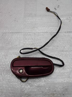 R/F Right Front Door Exterior Handle Burgundy 1990 NISSAN 300ZX