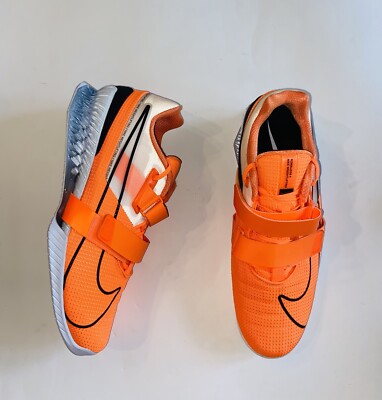 Nike Romaleos Total Orange Black Mens Size 15 CD3463-801