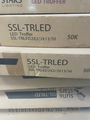 Sun & Stars Lighting LED Troffer SSL-TRLED2x2/2x13/50 | eBay