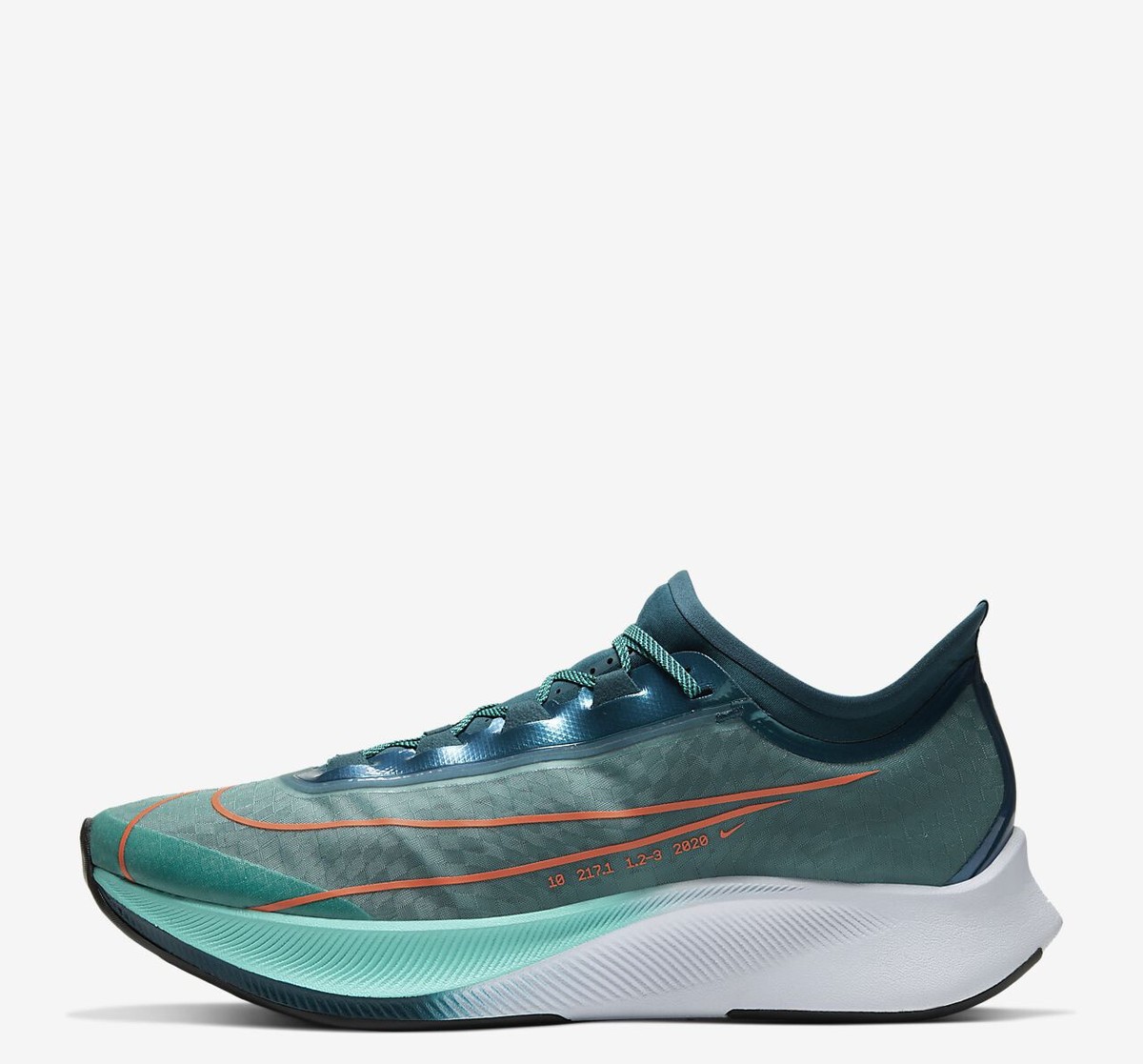 Nike Zoom Fly 3 Ekiden Pack Running Shoes Men\'s 11.5 Green Purple Nike Zoom Fly 5 Premium Ekiden Pack Men main image 3