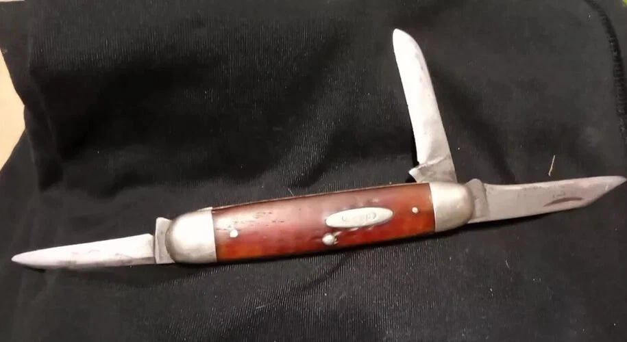 Нож для крупного рогатого скота Case XX 1940-64 Genuine Red Bone 6345 1/2 - Изображение 4 из 4