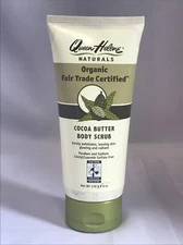 Queen Helene Naturals Organic Fair Trade Certified Cocoa Butter Body Scrub, 6 oz