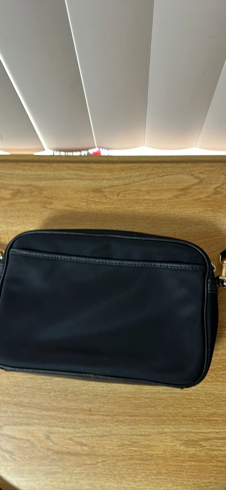 borsa michael kors usata nero oro borsa media nylon e pelle tracolla