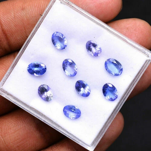 Unbehandelte Oval Lose Tansanit