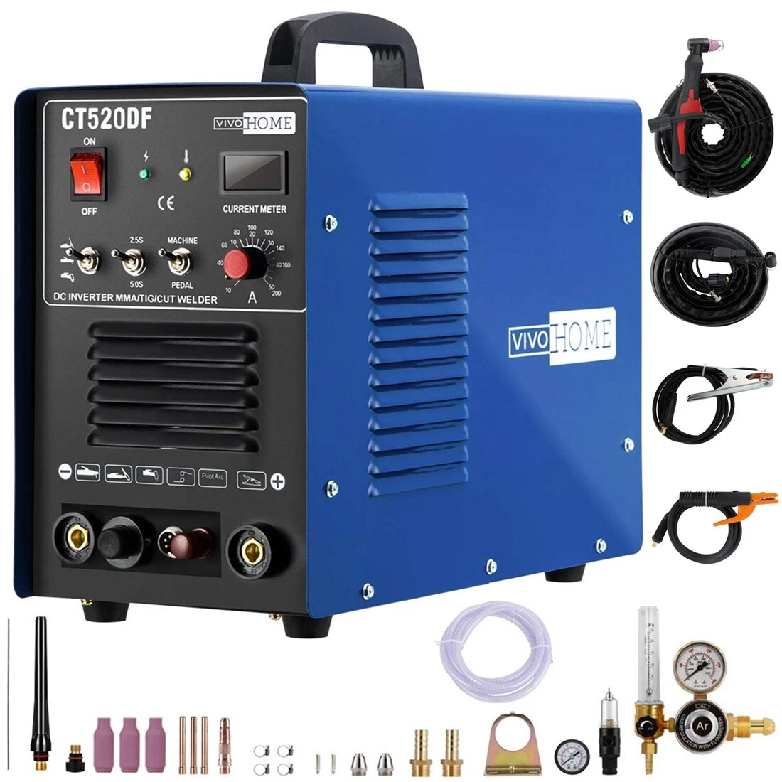 AC/DC Tig Welder 200 P IPOTOOLS, 42% OFF