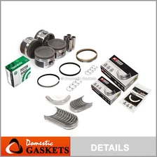 Pistons Bearings Rings Fit 94-04 Toyota T100 Tacoma 4Runner 2.7L DOHC 3RZFE