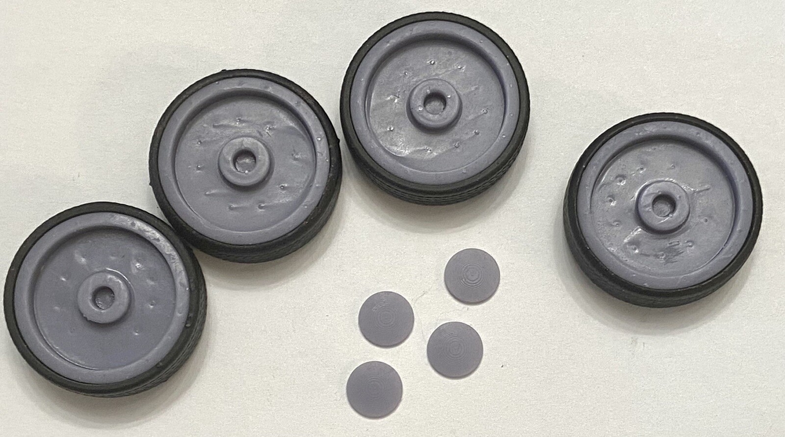 Resin 24-Scale Inch Smoothie model car wheels/tires, 1/24 1/25, Detroit ...