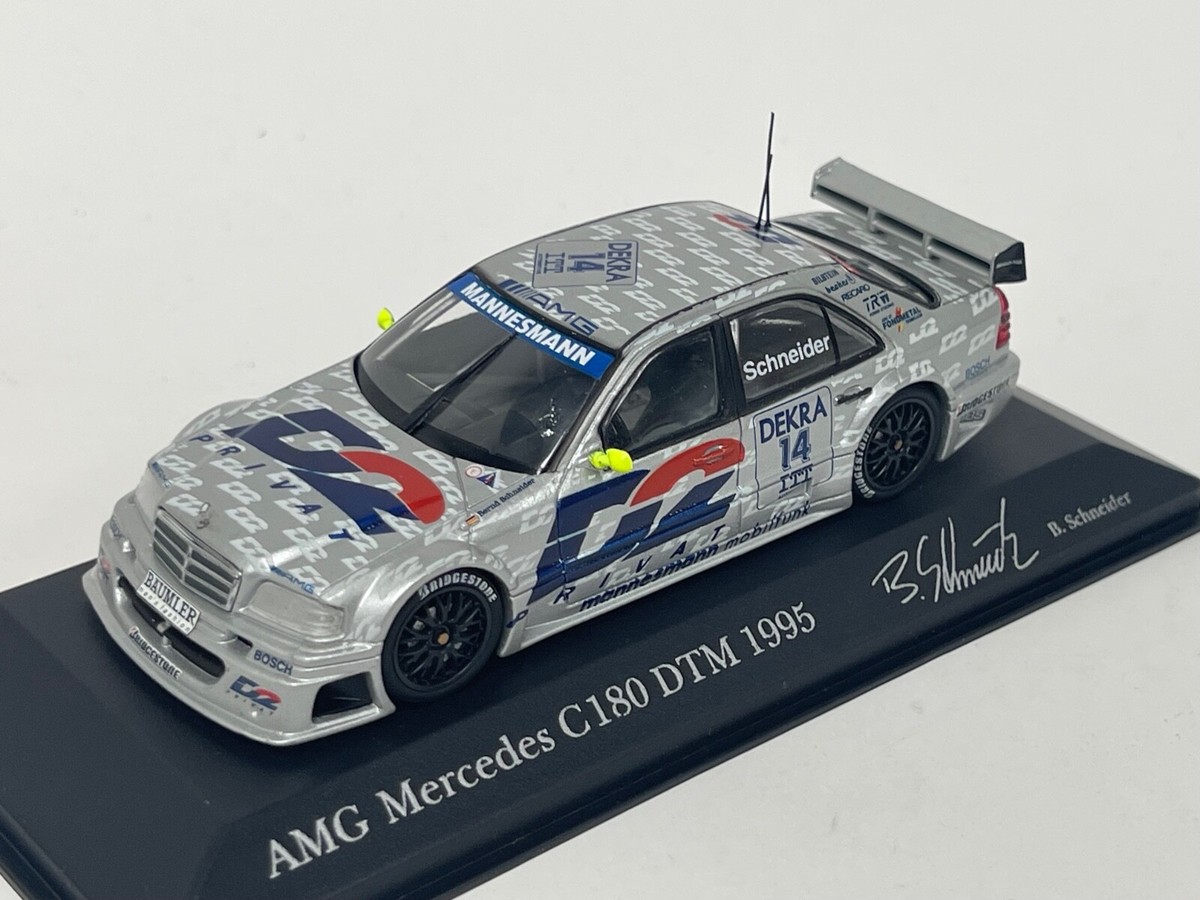 ミニカー MINICHAMPS Mercedes-Benz C-Class DTM 1/43 Minichamps Mercedes C DTM 2005 Team AMG M.Hakkinen car