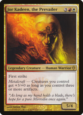 Jor Kadeen, the Prevailer 128 Rare New Phyrexia NPH MTG