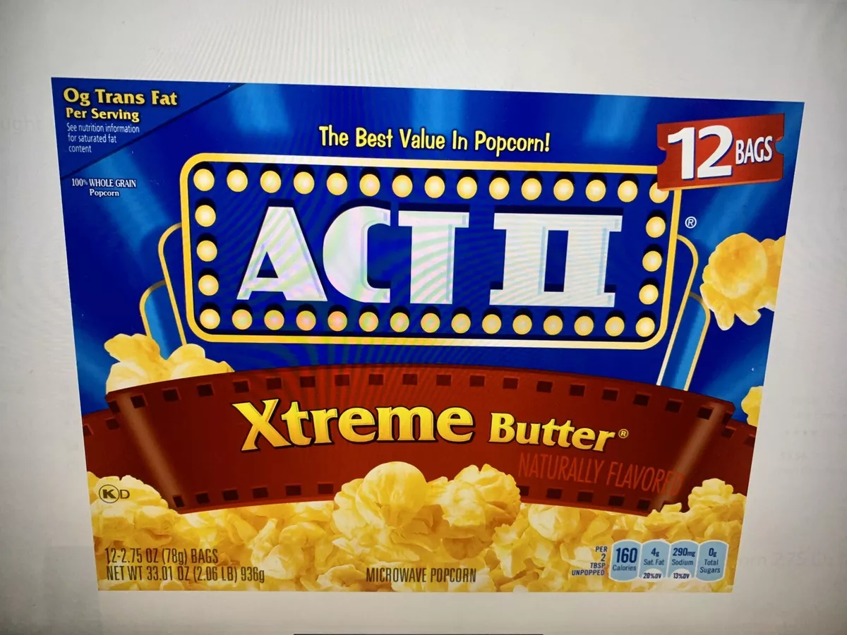 Act ii online buttery kettle corn