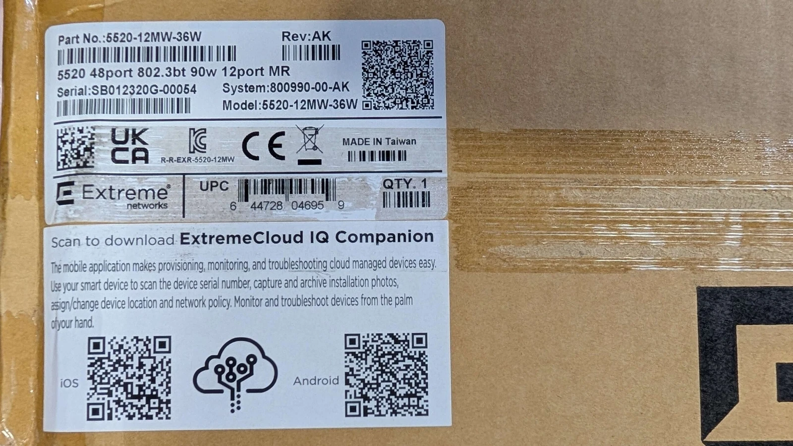 Extreme Networks ExtremeSwitching 5520 Series - Thumbnail 2