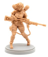    30mm Caster Hunter Kingdom Death Resin Unassembled WH443