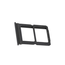 Replacement Sim Card Tray Fits For OnePlus 6T - Midnight Black/Mirror Black