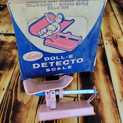 Vintage AMSCO Doll-E Detecto Scale Toys Kidd-E-Toy No.1360 - 1950 s Rare