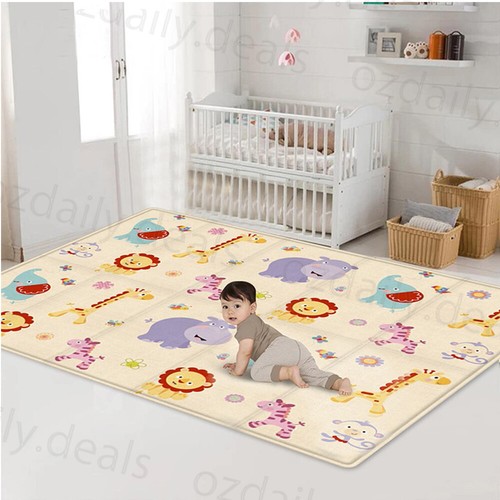 Kids Play Mat Baby Crawling Floor Foldable Foam Waterproof Non-slip Carpet New - Picture 10 of 12