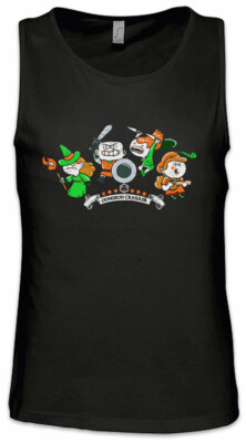 Dungeon Crawler Herren Tank Top Dungeons Pen RPG Paper Geek Nerd Dragons