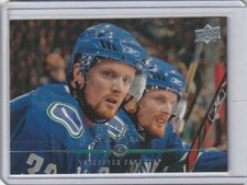 2008-09 Upper Deck #12 Henrik Sedin Vancouver Canucks