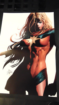 MARVEL 10.5 X 16 DOUBLE SIDED POSTER- MRS MARVEL- MARY JANE BREAKFAST CLUB