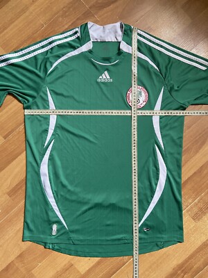 NIGERIA 2006 2007 HOME FOOTBALL SHIRT SOCCER JERSEY ADIDAS 088340