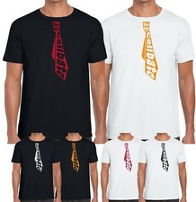 T SHIRT ADDIO CELIBATO STAMPA CRAVATTA maglietta DIVERTENTE OFFERTA SPOSO AMICI