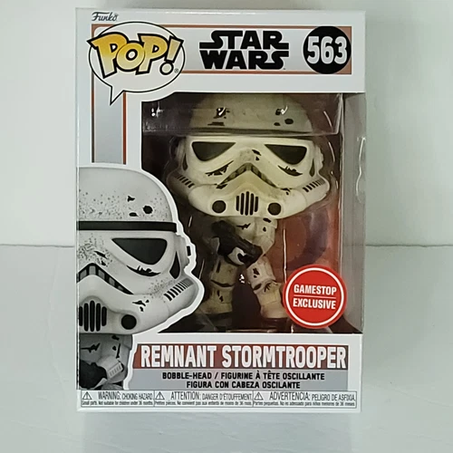 Funko POP! Star Wars Mandalorian #563 Remnant Stormtrooper GameStop exclusive
