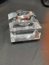 VINTAGE LUCITE TABLE LIGHTER MID CENTURY KOEI UNICON.