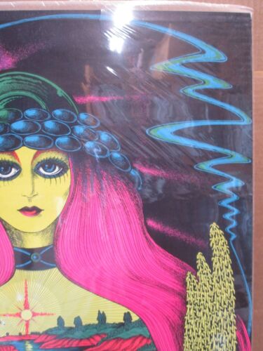 Vintage Black Light Poster 1971 Virgin Waters Inv#G7789 - Picture 2 of 5