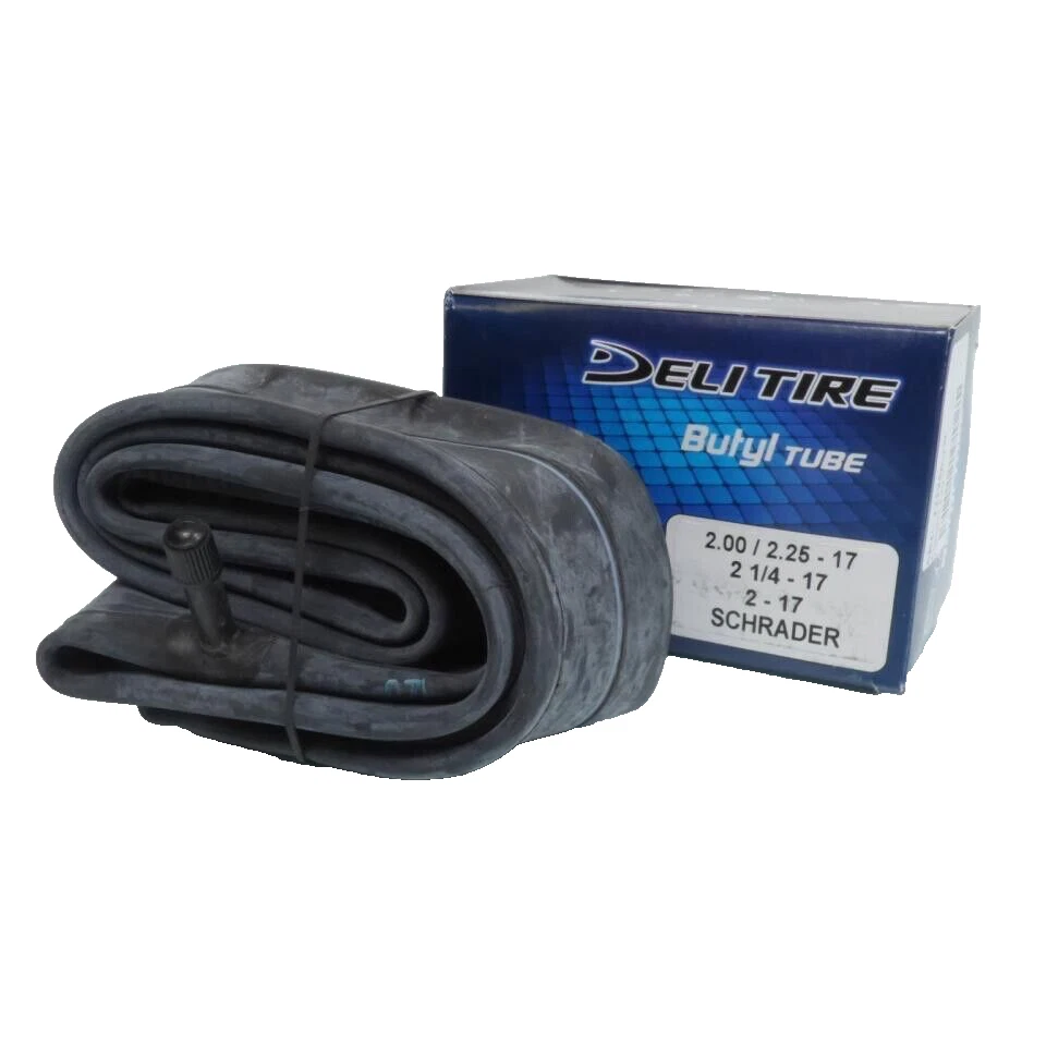 CHAMBRE A AIR SCOOTER DELI TIRE U247S PNEU 2.00/2.25-17 2 1/4-17. 2-17