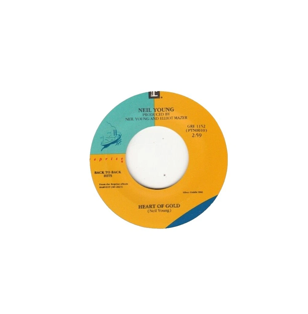 Mint (M) Grading 45 RPM Vinyl Records Neil Young