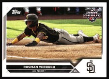 2023 Topps Pro Debut Rosman Verdugo #PD-44 ACL Padres
