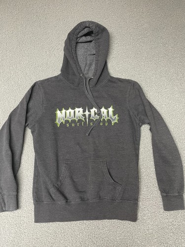 Nor Cal surf shop Youth Gray Hoodie Sweatshirt Boys Girls medium 10