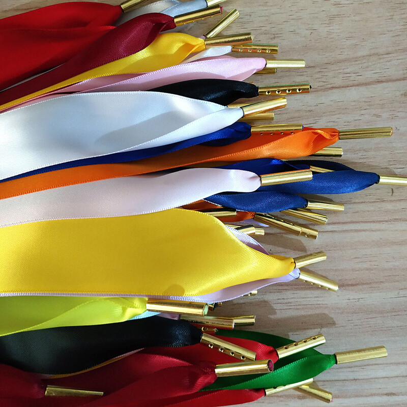 APL Lacci Per Scarpe In Nastro Di Seta Bifacciale Lacci Per Scarpe Con Testa In .