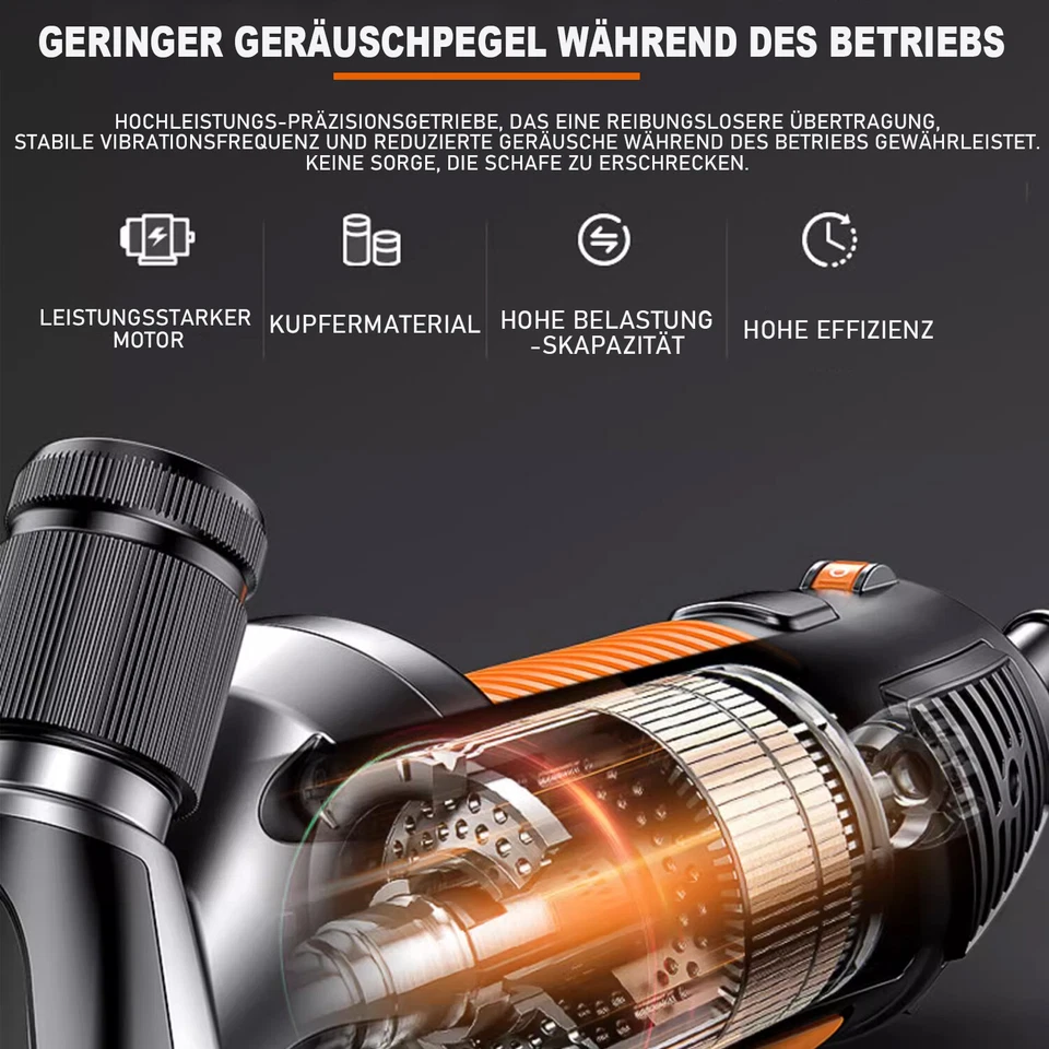 10TLG SCHAFSCHERE SCHERMASCHINE 550W SCHAFE ELEKTRISCHE SCHAFSCHERMASCHINE SCHAF - Bild 4 von 4