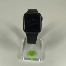 Unlocked Apple Watch SE 1st Gen 44MM Space Gray Aluminum Black Sport Band A2354